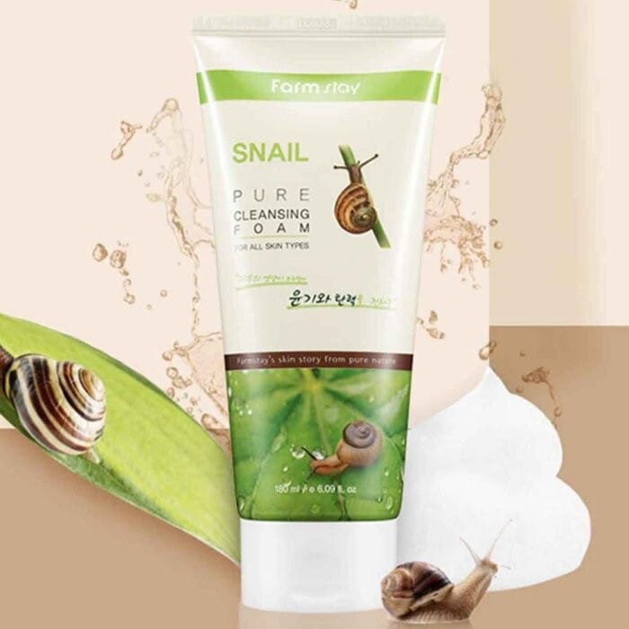 FarmStay Snail Pure Cleansing Foam